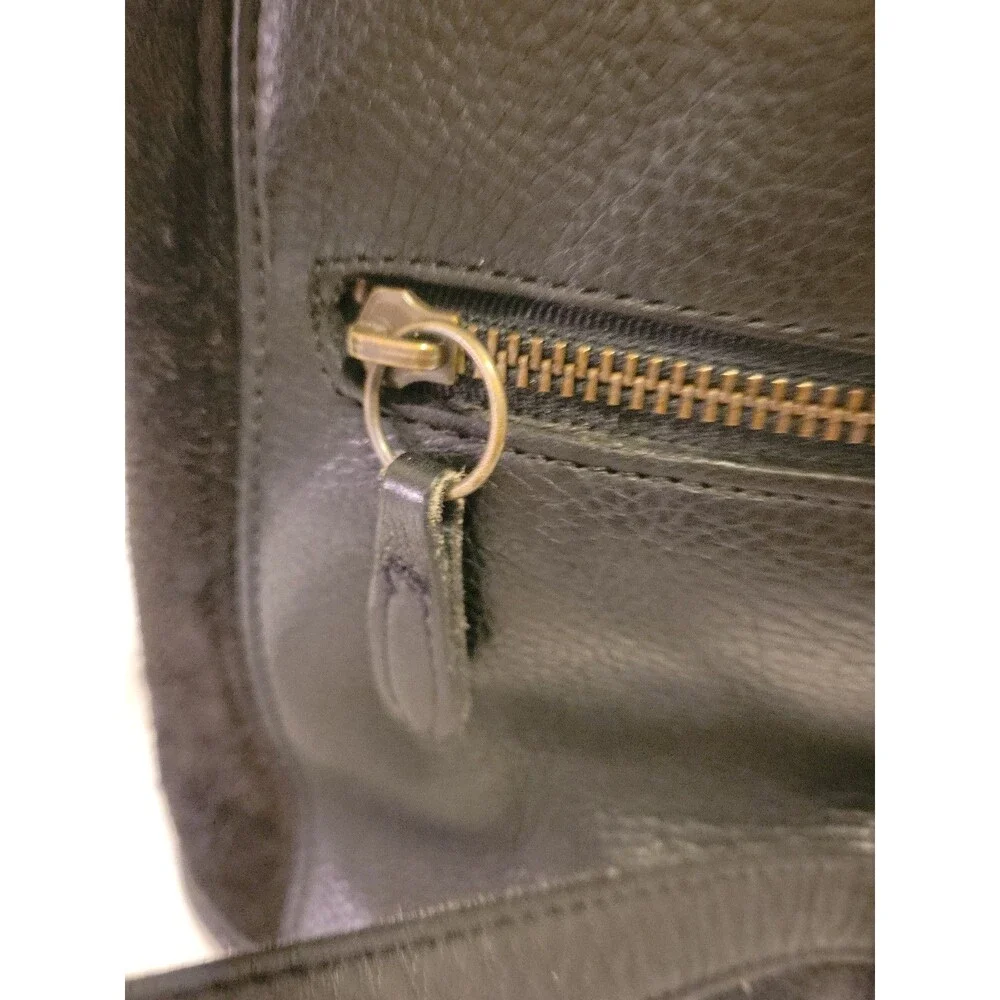 COACH The Berkeley Series Vintage Black Pebble Leather Backpack Authentic Rare